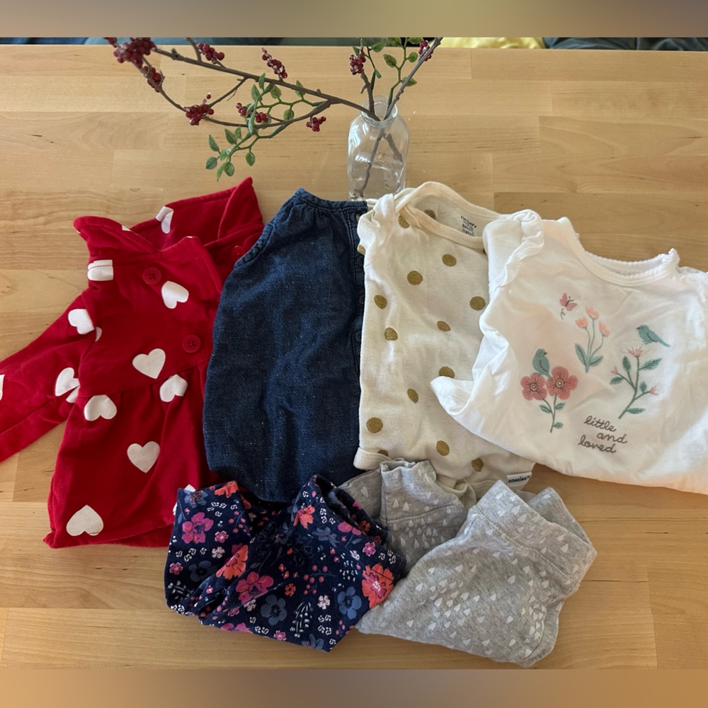 Bundle of Baby Girl Clothes Size 3mo